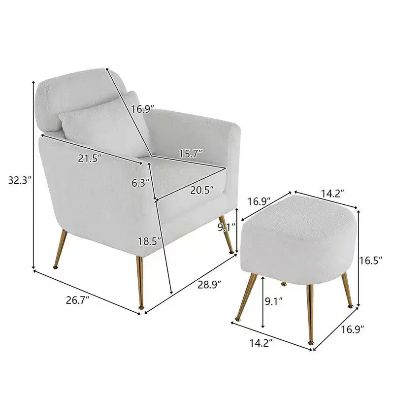 Fauteuil en bois massif