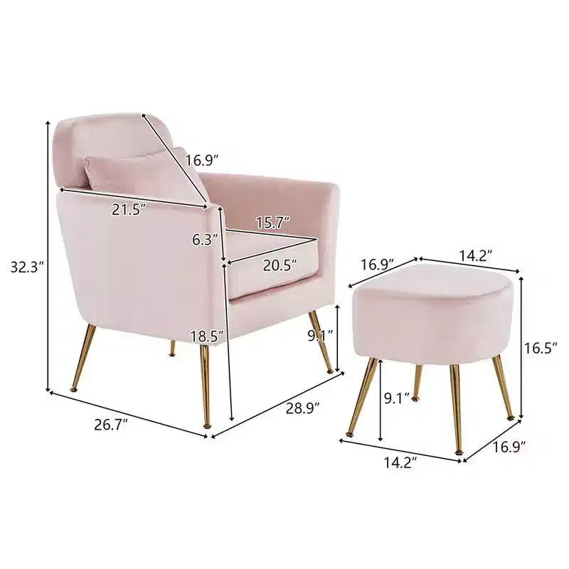 Fauteuil en bois massif