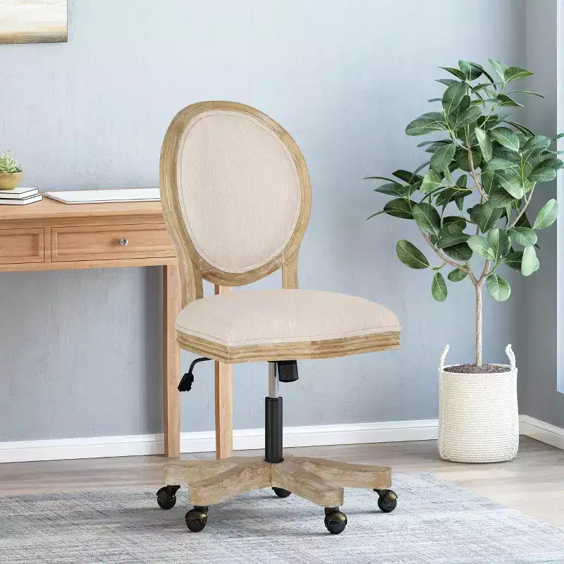 Christopher Knight Home Mamie Adjustable Office Chair with Swivel and Lift