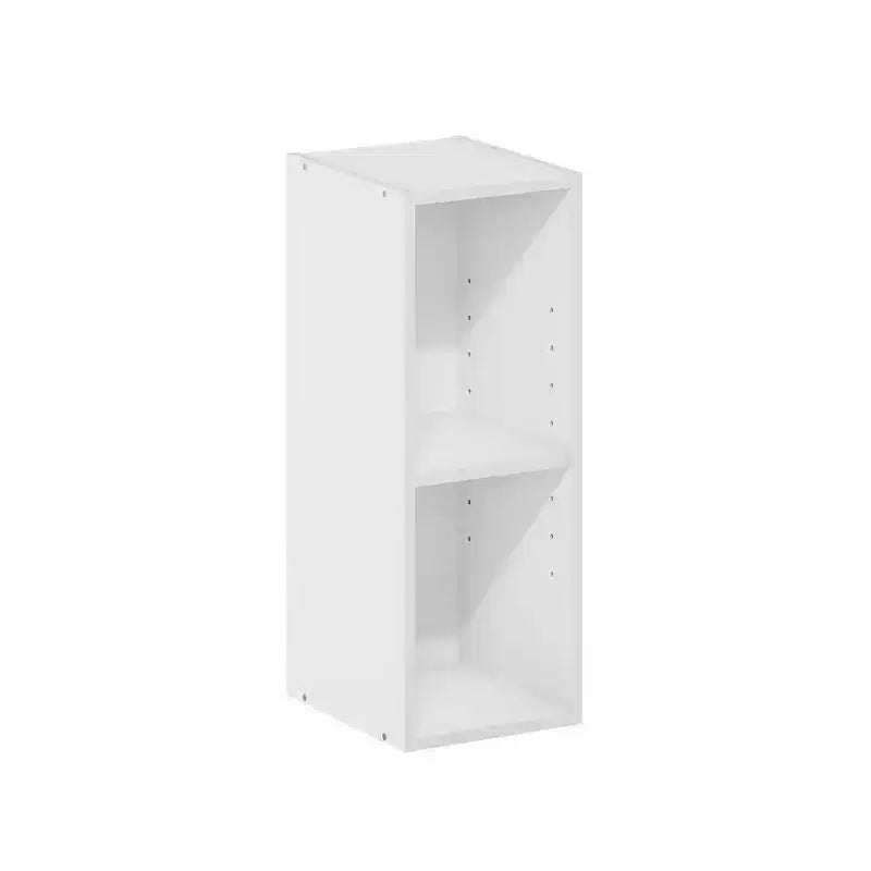 Étagère de rangement peu encombrante à 2 niveaux, largeur 8 pouces, conception réglable