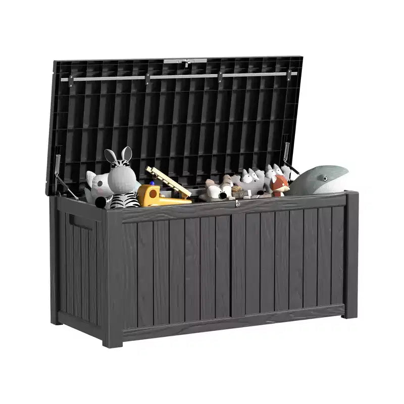 Boîte de rangement de qualité militaire à double charnière 450L/120Gal, cockpit anti-collision à structure en acier, système de chargement rapide modulaire